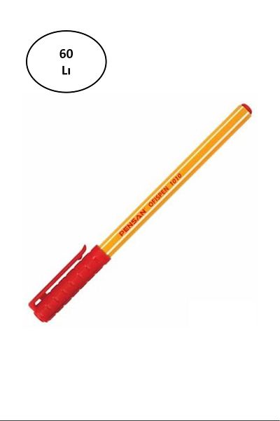 Pensan Ballpoint Pen Offispen 1 mm Red 60's
