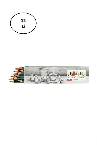 Fatih Pencil Graduated B - Pack of 12