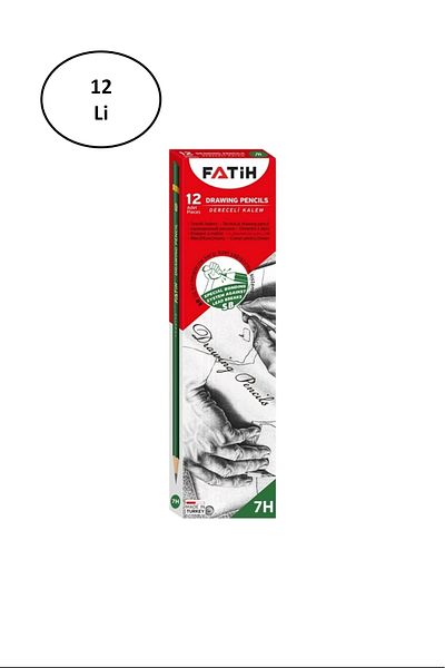 Fatih 7H Graduated 12-Piece Pencil Set