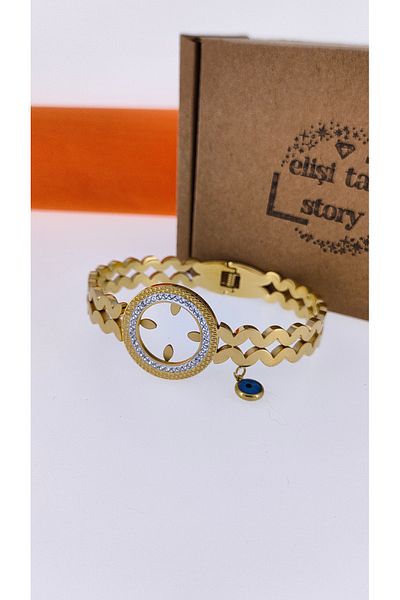 elisitakistory Quarter Compatible Steel Handcuff Bracelet Blackening Does Not Rust 100% Steel Handcuff Bracelet
