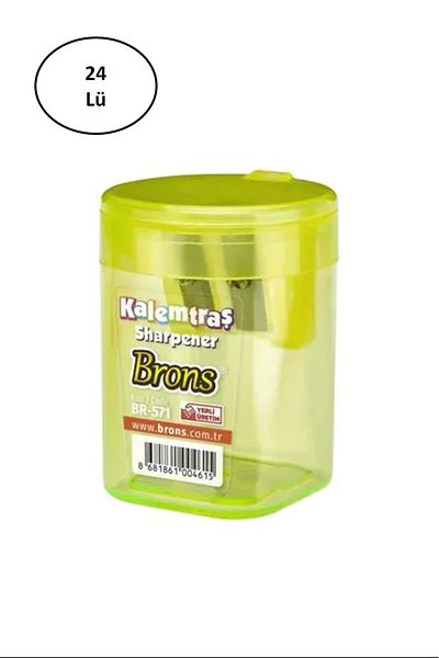 Brons BR-571 24-Piece Sharpener Set with Cylinder Chamber