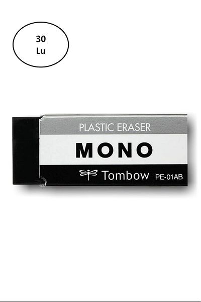Tombow Mono Eraser, 23x11x55mm, Black 30pcs