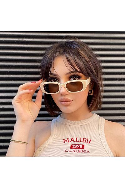 STAOOM Rectangle Design Sunglasses