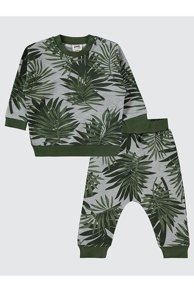 Civil Baby 6-18 Months Baby Boy Green Suit Set