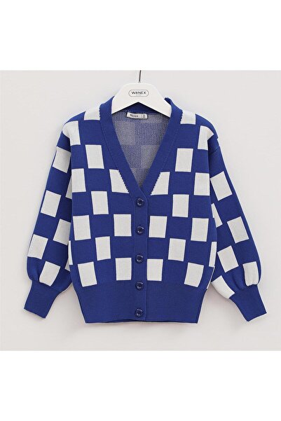 WANEX Kız Çocuk Uzun Kol İnce Ceket - 23073 - Saks