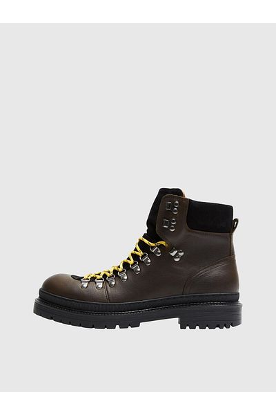 Selected Homme Stiefel Leder Hiking
