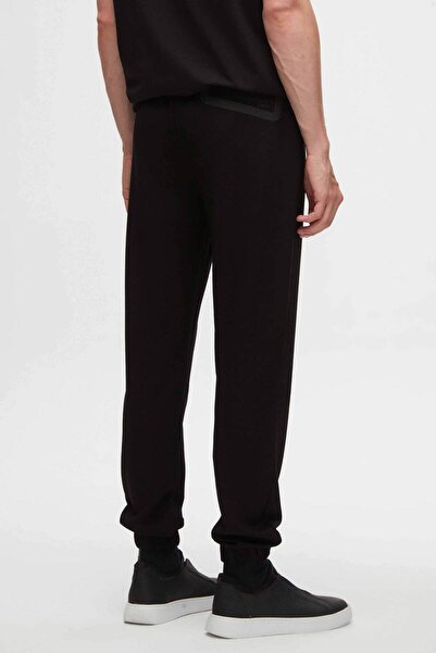 Twn Black Slim Fit Straight SwEatpants