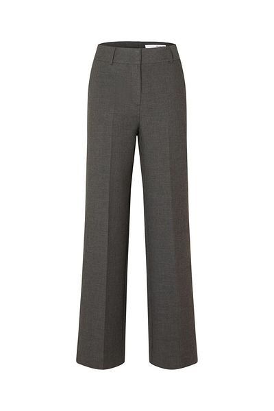 Selected Femme Hose mit weitem Bein Gewebte