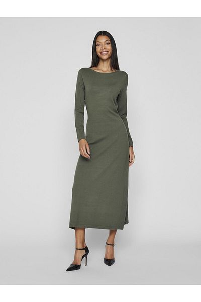 VILA Midikleid Strick