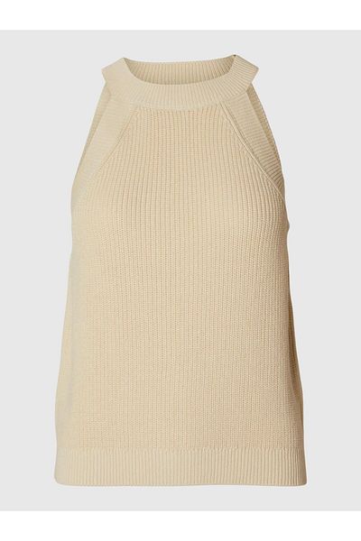 Selected Femme Neckholder-Top Strick