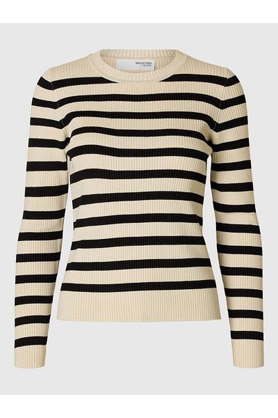 Selected Femme Strickoberteil Langarm