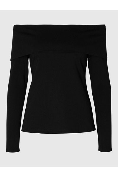 Selected Femme Off Shoulder Top Langärmeliges