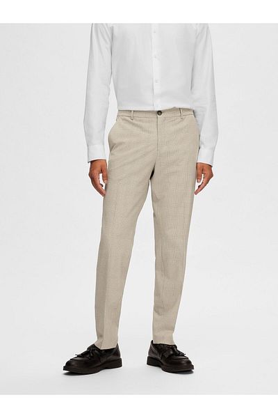 Selected Homme Anzughose Slim Fit Karo