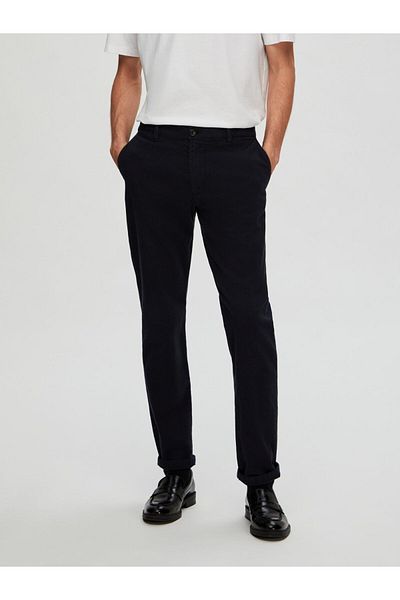 Selected Homme Chino 175 Texturierte Slim Fit