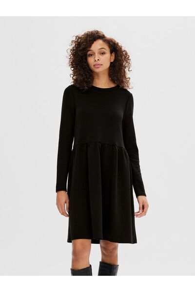 Selected Femme Minikleid Langärmeliges