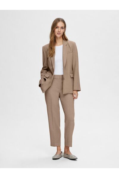 Selected Femme Hose Cropped
