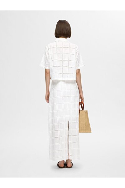 Selected Femme Maxirock Baumwoll