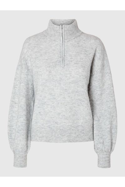 Selected Femme Half-zip Pullover Langarm