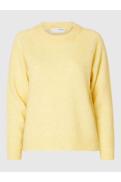 Selected Femme Strickpullover Langärmeliger