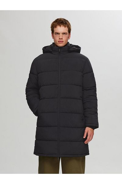 Selected Homme Wattierte Jacke Lange