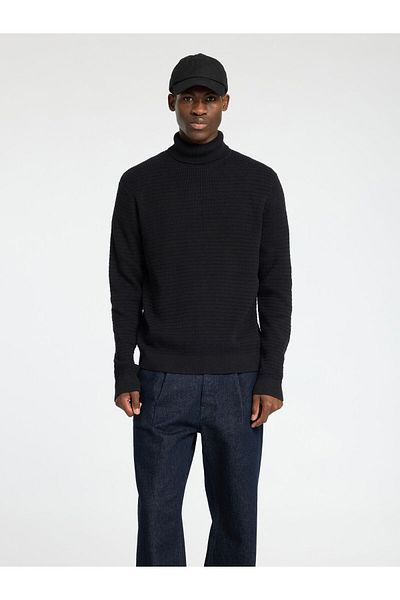 Selected Homme Rollkragenpullover Texturierter