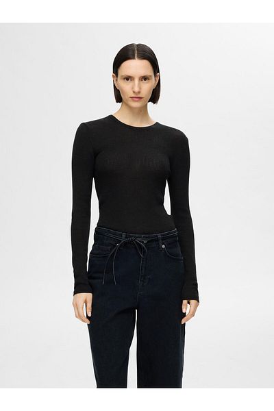 Selected Femme Strickoberteil Langarm