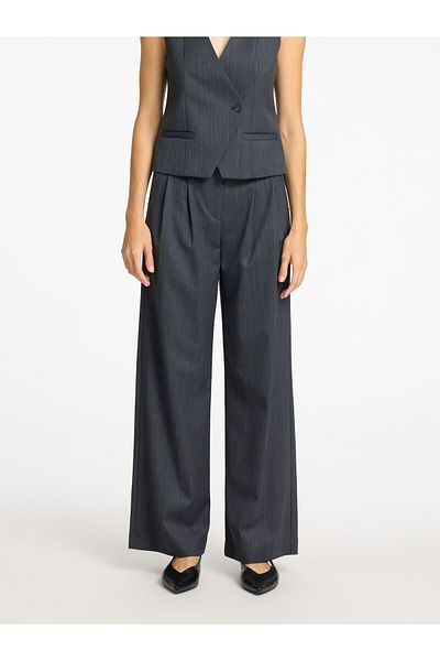Selected Femme Hose mit weitem Bein Elegante