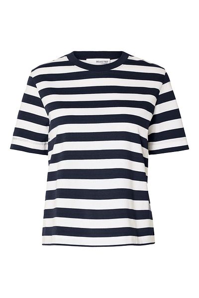 Selected Femme T-Shirt Gestreiftes Boxy fit