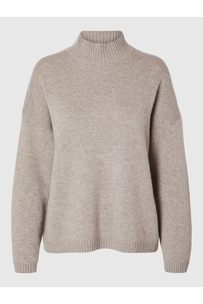 Selected Femme Strickpullover HIGH NECK