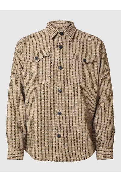Selected Homme Overshirt Boxy Fit Bouclé