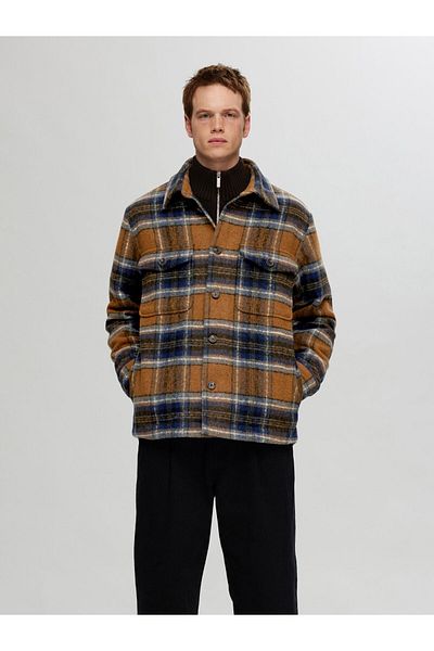 Selected Homme Shacket Karierte