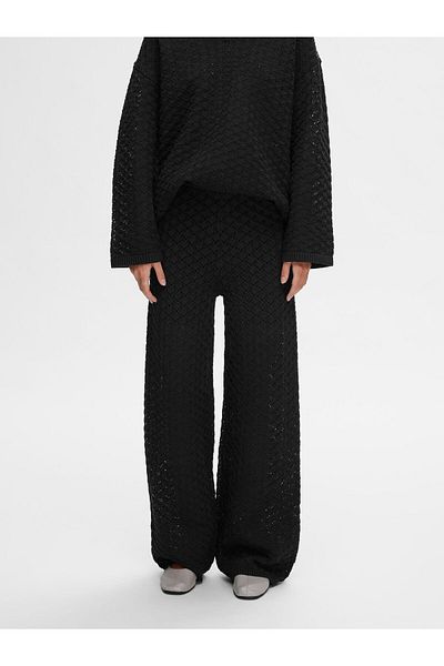 Selected Femme Strickhose High Waist