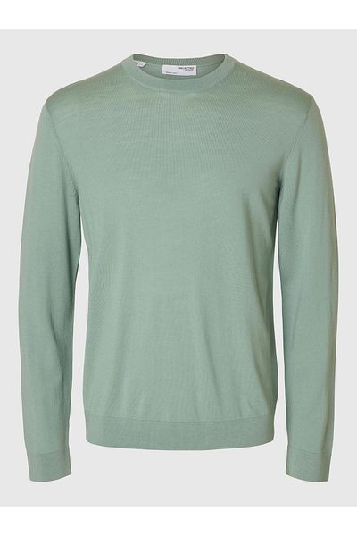 Selected Homme Pullover mit Rundhalsausschnitt 100% Merinowoll