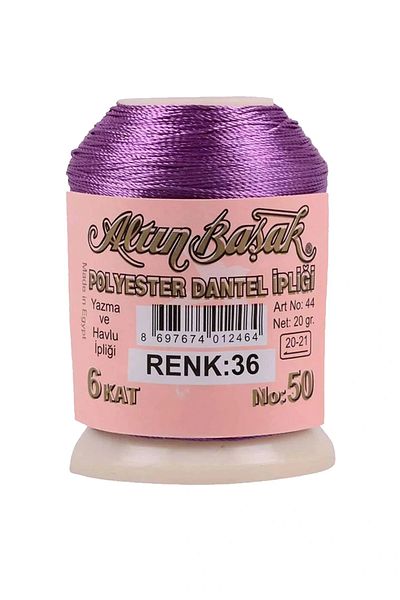 Royaleks Altınbaşak Needlework and Lace Thread 20 Gr - Royaleks - No: 036