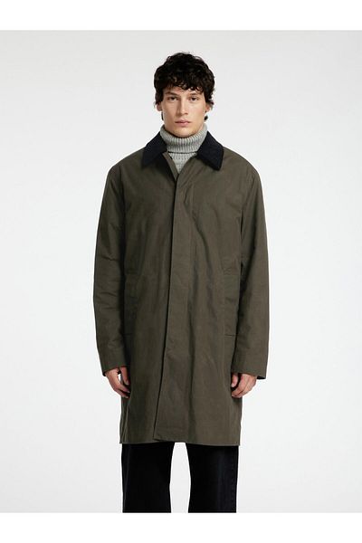 Selected Homme Mantel Gewachste Baumwoll