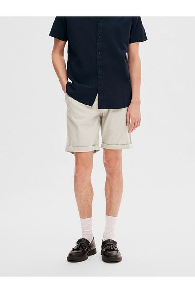 Selected Homme Shorts Dehnbare Baumwoll
