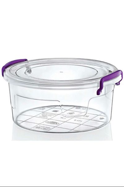 Royaleks Group 0.60 Lt. Round Storage Container - Royaleks Bag-ÇNK2002