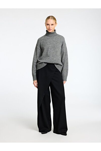 Selected Femme Pullover Wollgemisch Rollkragen