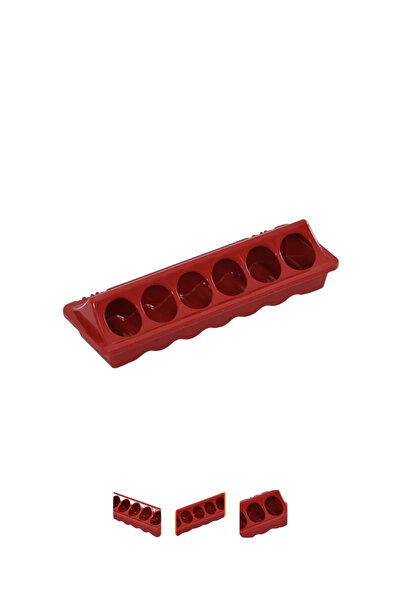 Cosartavukculuk Civciv Bıldırcın 30 Cm Plastik Yemlik Kuş Tavuk Yemlik