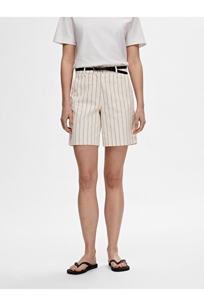 Selected Femme Shorts Nadelstreifen