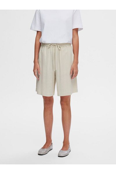 Selected Femme Shorts mit mittlerer Taille
