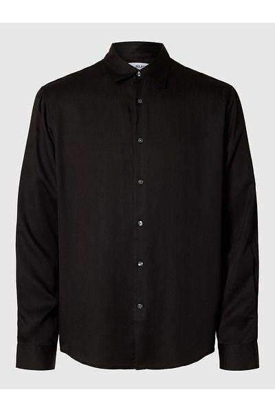 Selected Homme Satinbluse Relaxed Fit