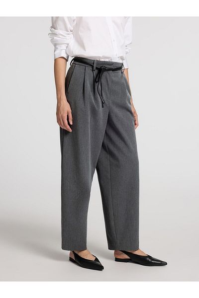 Selected Femme Barrel Fit Hosen Tailored