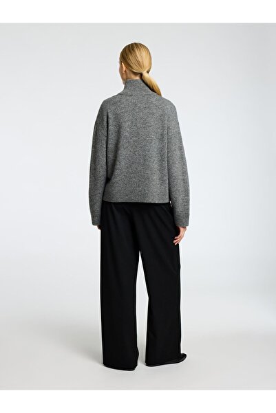 Selected Femme Half-zip Pullover Wollgemisch