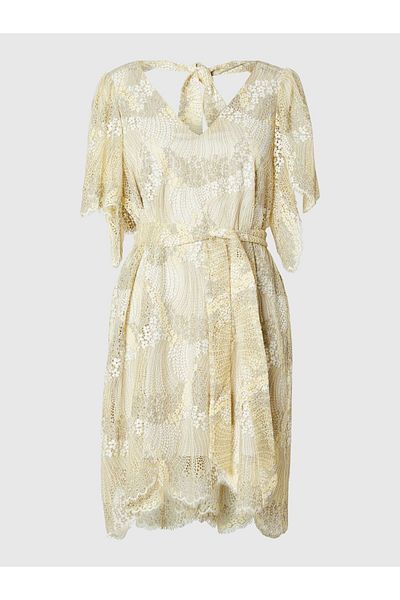 Selected Femme Minikleid Spitzen