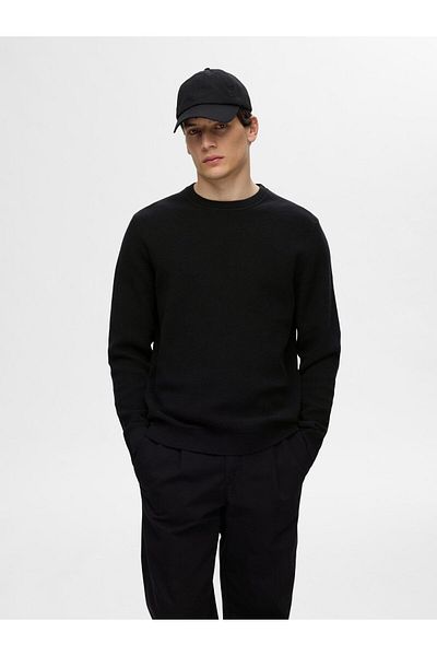 Selected Homme Pullover mit Rundhalsausschnitt 100% Baumwoll
