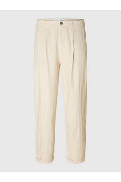 Selected Homme Hose Cropped Relaxed Fit
