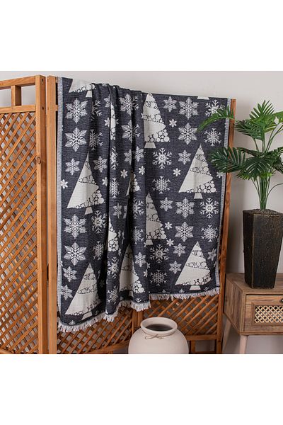 Befera Design Single Muslin Pique Bedspread - 100% Cotton, Jacquard, Tv Blanket 140X200