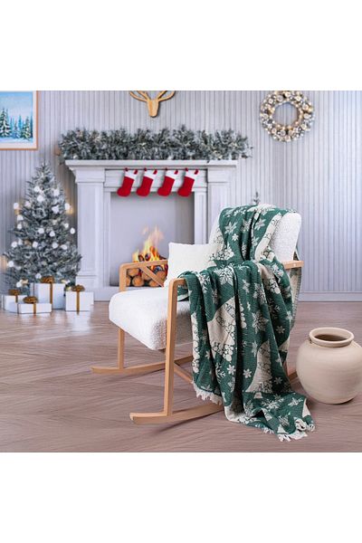 Befera Design Single Muslin Pique Bedspread - 100% Cotton, Jacquard, Tv Blanket 140X200