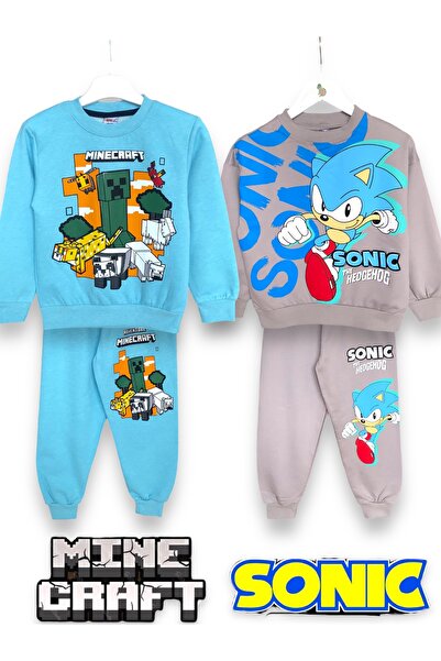 LİTTLE TORTOİSE Sonic Minecraft Čupkani materijal trenerka - standardni kroj,...